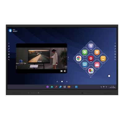 IR Interactive Whiteboard EDLA Google Certified Black Android OPS 40 Pontos Monitor com Sensor de Luz NFC Para Criança Escolar