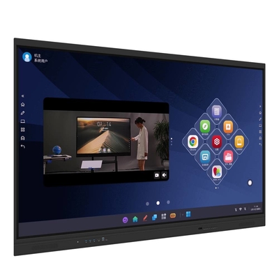 IR Interactive Whiteboard EDLA Google Certified Black Android OPS 40 Pontos Monitor com Sensor de Luz NFC Para Criança Escolar
