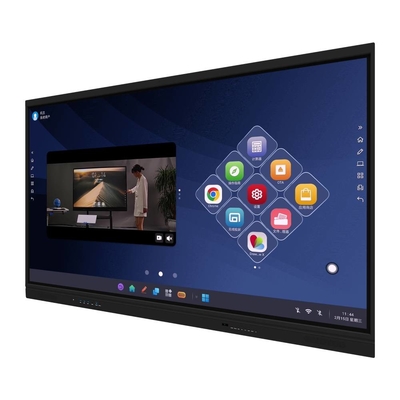 IR Interactive Whiteboard EDLA Google Certified Black Android OPS 40 Pontos Monitor com Sensor de Luz NFC Para Criança Escolar