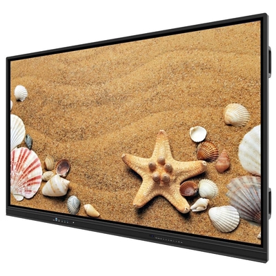 Painel Flat Interativo Android 14 USB HDMI Port EDLA Google Certificado Smart Board Para Sala de Reuniões de Professores e Estudantes