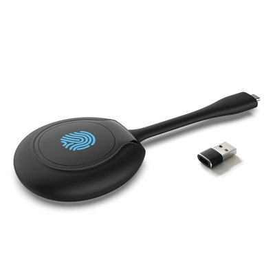 Clicker de compartilhamento de tela sem fio para monitor interativo de tela sensível ao toque