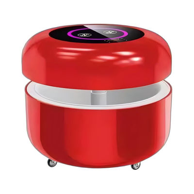 Frigorífico móvel inteligente X1 portátil com rodas universais cobertura de elevação hidráulica 130L Frigorífico carregamento sem fio