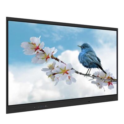 65/75/86 polegadas Resolução 4K Interativo Painel Flat Smart Whiteboard com Multi-Touch e Android / Windows / Linux / Mac OS