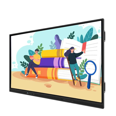 Google EDLA Certified Interactive Touch Screen Monitor com sistema Android 13 e software de gravação