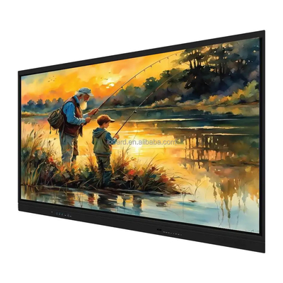 50001 Relação de Contraste Goolge EDLA Certificado Android 13 IR Touch Dispaly Interativo Whiteboard Touch Screen Monitor