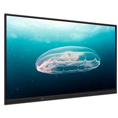 98 polegadas touch screen interativo monitor câmera microfone alto-falante Android Win OS incorporado tudo em um PC para escritório de conferência