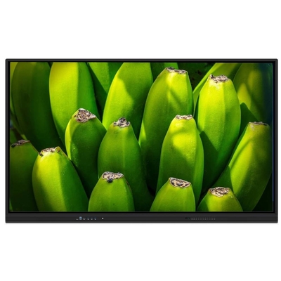 LCD Smart Board 75 86 polegadas USB HDMI TYPE-C WIFI BT alto-falantes Inbuilt Android PC Media Player para sala de aula de palco