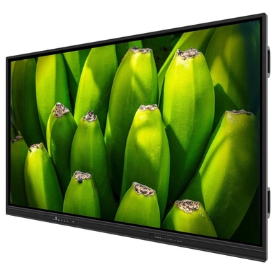 LCD Smart Board 75 86 polegadas USB HDMI TYPE-C WIFI BT alto-falantes Inbuilt Android PC Media Player para sala de aula de palco
