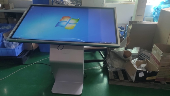 Display de quiosque de LED de 43 polegadas, touch interativo, sinalização digital, sistema de janelas para publicidade comercial