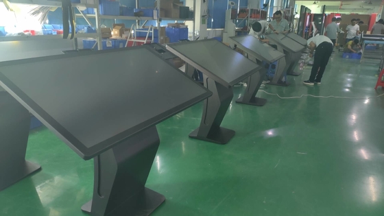 Display de quiosque de LED de 43 polegadas, touch interativo, sinalização digital, sistema de janelas para publicidade comercial