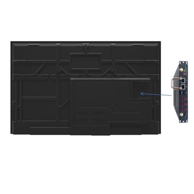 Tela Plana Interativa 65'/75'/86'/98" para Sala de Aula e Sala de Reunião