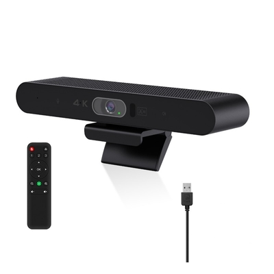 4K Webcam Câmera de streaming para LCD Smart Board Placas interativas com grande ângulo de 94°