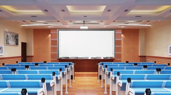 Quadro branco interativo infravermelho multitoque de 96 polegadas com tamanho personalizado para reuniões e ensino