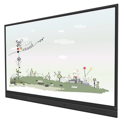 LED Interactive Whiteboard 98 Inch Android 14 Wifi HDMI VGA DP 50 pontos com software de ensino para crianças do ensino fundamental