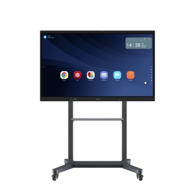 500cd/m2 Brilho LCD Smart Board com Android OS 14 e Ou Cinza Cor de Quadro Negro