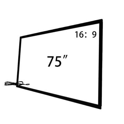 Quadro de toque personalizado 19-200 polegadas 20 pontos de toque para parede de vídeo interior Smart TV Quiosque de sinalização digital