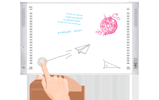 Fabrica Direta Android Win Sistema Duplo Cerâmica 96 polegadas Personalizar All-In-One Interativo 20Ponto de Toque IR Infravermelho Quadro Branco Para Ensino Educacional e Uso em Sala de Aula
