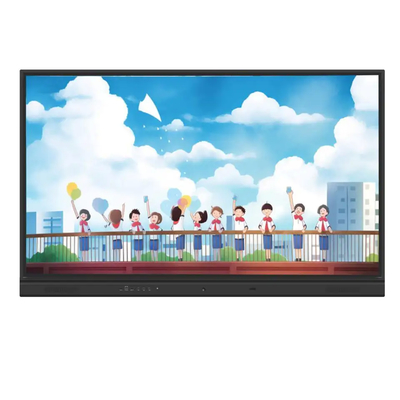 Resolução 4K e alimentação AC Display interativo de painel plano para palestras