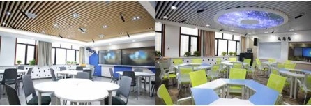 Resolução 4K e alimentação AC Display interativo de painel plano para palestras