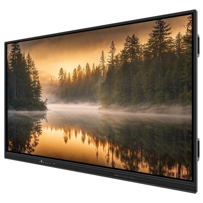 Interactivo Flat Panel Wall 98 Inch Android PC Wireless Compartilhar Wifi Screen Recorder Curto alto-falante Inbuilt para educação Crianças Sala de reuniões de escritório