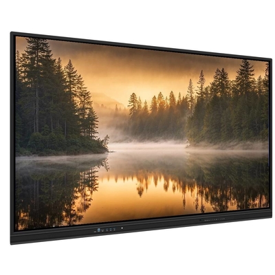 Interactivo Flat Panel Wall 98 Inch Android PC Wireless Compartilhar Wifi Screen Recorder Curto alto-falante Inbuilt para educação Crianças Sala de reuniões de escritório
