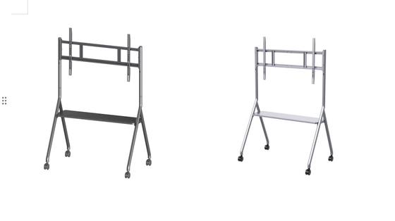 Gráfico móvel para IFPD Mobile Stand Fit For Size 55/ 65/ 75/ 86 Smart TV em movimento