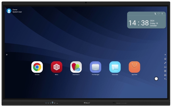 55 polegadas Interativo Painel Flat Smart touch screen