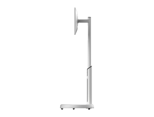 Venda de fábrica 32 polegadas branco carregável KTV restaurante mostrando sala de palco touch Android painéis tablet com rodas móveis uma câmera e alto-falantes
