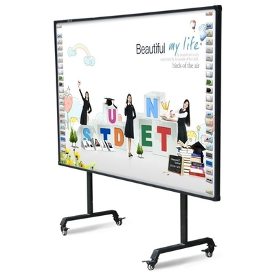 Fábrica de toque infravermelho venda 82 84 86 polegadas smart white boards placas de projeção com cabo usb para sala de reuniões de ensino escolar classe primária secundária