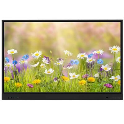Display multi-toque de 75" LED Interativo Whiteboard Sistema duplo Android Windows