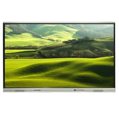 Painel Interativo Plano 4K com 20 Pontos de Toque Android para Sala de Aula e Conferência
