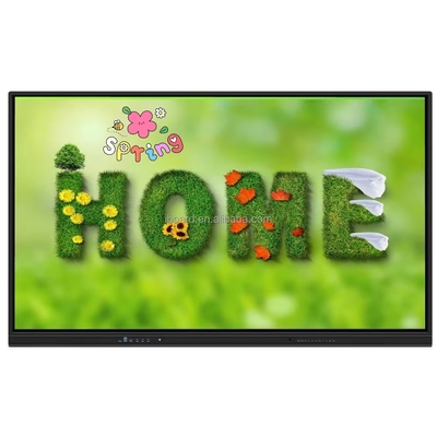 Ingscreen Smart Interactive Board Painel de toque 4K All In One Pc Monitor Interativo Painel Flat para Conferência Educacional