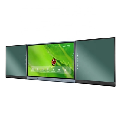 Monitor interativo de caixa de metal com interface pré-configurada