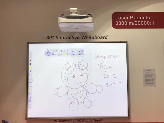 Suporte Multi-Touch Interface USB Tabuleiro Interativo para apresentações sem problemas