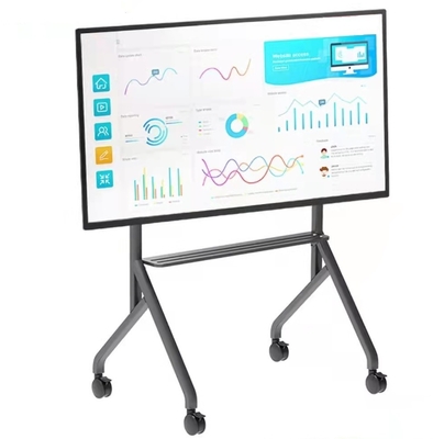 Instalação de painel interativo de montagem na parede ou stand móvel com sistema Android 13 ou 14