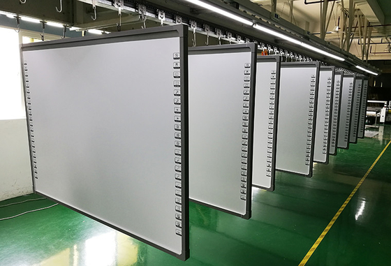 Câmera externa All-in-One Touch Screen Whiteboard com tampa traseira de metal e câmera interna/externa opcional
