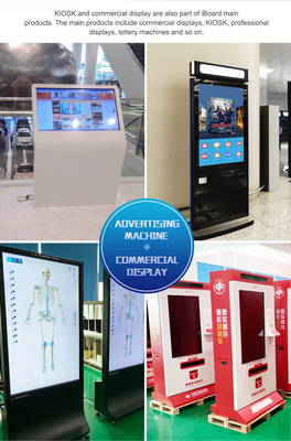 Intel Core I3 CPU Touch Screen Kiosk All In One com Certificados FCC