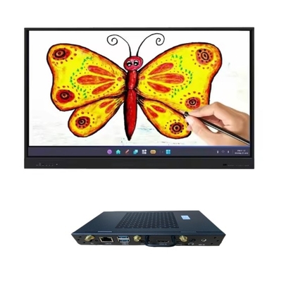 Suporte direto da fábrica OEM IBoard OPS Computador Mini PC Integrado Android 13 EDLA Para IR Interativo Whiteboard Smart Touch Screen