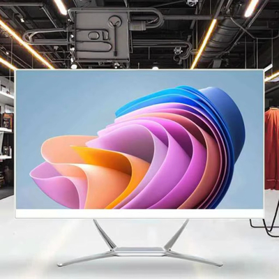 Fábrica OEM 21.5 '23.8' '27 Inch Desktop Monitor com Webcam embutido Tudo em um Android e Win System com toque capacitivo