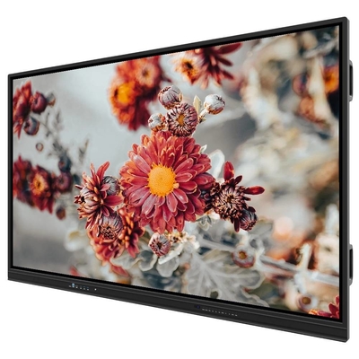 65 75 86 polegadas Interativo touch screen monitor Metal 2x15W alto-falantes WIFI Bluetooth Wireless Compartilhar de PAD telefone laptop para escolas Educação desempenho do escritório