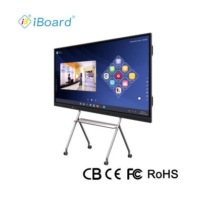 CIboard 65 polegadas Smart TV Monitors Blackboard Interativo Painel Flat touch screen com tudo em um computador de equipamentos de reunião