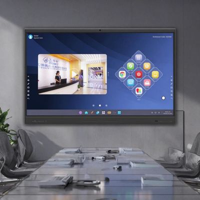 Iboard Factory Direct 75 Inch 4K Multi Touch Smart Screen Interativo Painel Flat Display Quadro Branco para Reuniões e Ensino