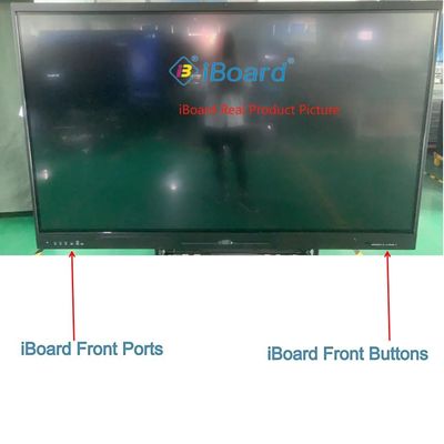 65'' Infravermelho Interativo touch screen monitor Smart Board para educação Reunião de escritório Sala de aula publicidade