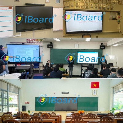 75 polegadas Infravermelho Digital Whiteboard Touch Screen Interativo Touch Screen Monitor para sala de aula Metting Publicidade