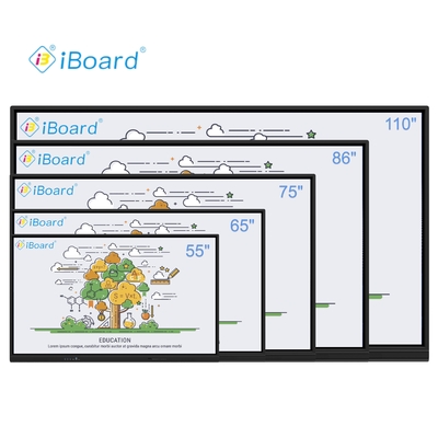 55 65 75 86 polegadas 4K LCD Interativo Whiteboard Painel Digital Sala de aula inteligente Tabela eletrônica Digital Smart Board para ensino