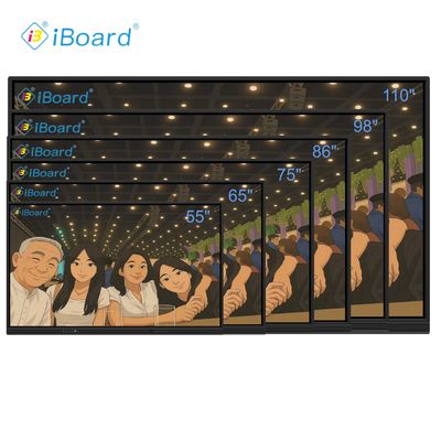 55 65 75 86 98 polegadas 4K LCD Interativo Painel de Toque Whiteboard Smart Screen Sala de aula Quadro Eletrônico Digital Smart Board para Ensino