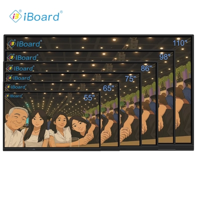 55 65 75 86 98 polegadas 4K LCD Interativo Painel de Toque Whiteboard Smart Screen Sala de aula Quadro Eletrônico Digital Smart Board para Ensino