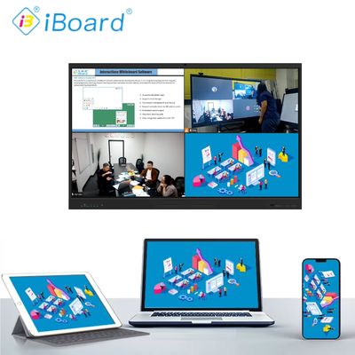 Largo Tamanho 98 polegadas 4K LCD Interativo Smart Board Painel táctil Smart Screen para sala de aula Electronic Board Digital Smart Board para ensino