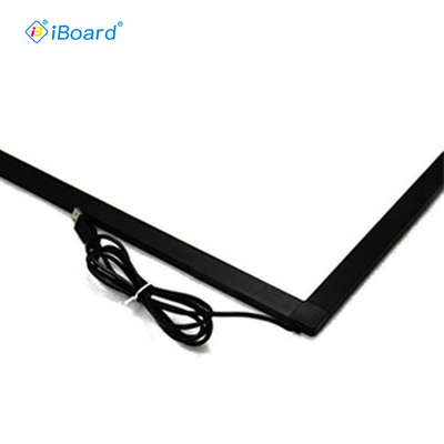 Painel de toque interativo IR para sala de aula inteligente com monitor de toque LED e ecrã interativo de toque