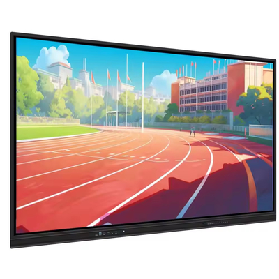 75 polegadas IBoard Ultra HD 4K Resolução Interativa Display de Painel Flat ¢ Digital interactive whiteboard com tela multi-touch, anti-brilho e tela durável para reunião sala de aula Aprenda